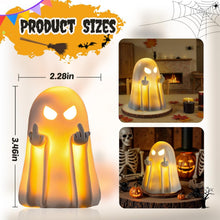 Halloween Ghost Figurine, Cute Spooky Ghost Statue