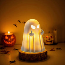Halloween Ghost Figurine, Cute Spooky Ghost Statue